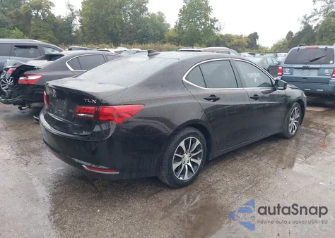 2017 Acura Tlx из США, поврежденный, VIN 19UUB1F36HA009408